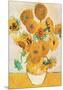 Vase with Fifteen Sunflowers-Vincent van Gogh-Mounted Art Print