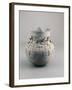 Vase with Figurines, from Tomb of King Michu-null-Framed Giclee Print