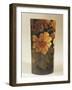 Vase with Floral Decorations, Stoneware-Albert Durer Lucas-Framed Giclee Print