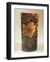 Vase with Floral Decorations, Stoneware-Albert Durer Lucas-Framed Giclee Print