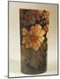 Vase with Floral Decorations, Stoneware-Albert Durer Lucas-Mounted Giclee Print