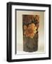 Vase with Floral Decorations, Stoneware-Albert Durer Lucas-Framed Giclee Print