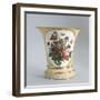 Vase with Floral Decorations-null-Framed Giclee Print