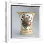 Vase with Floral Decorations-null-Framed Giclee Print