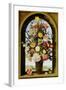 Vase with Flowers in a Window, about 1618-Ambrosius Bosschaert-Framed Giclee Print