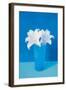 Vase With Flowers (Lilies)-null-Framed Premium Giclee Print