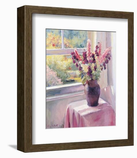 Vase with Flowers-Edward Noott-Framed Art Print