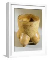 Vase with Four Feet Originating from El Salvador-null-Framed Giclee Print