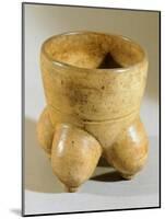 Vase with Four Feet Originating from El Salvador-null-Mounted Giclee Print