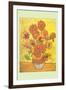 Vase with Fourteen Sunflowers-Vincent van Gogh-Framed Art Print