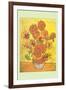 Vase with Fourteen Sunflowers-Vincent van Gogh-Framed Art Print