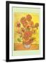 Vase with Fourteen Sunflowers-Vincent van Gogh-Framed Art Print