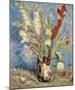 Vase with Gladioli and China Asters, 1886-Vincent van Gogh-Mounted Giclee Print