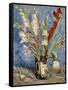 Vase with Gladioli and China Asters, 1886-Vincent van Gogh-Framed Stretched Canvas