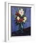 Vase with Gladioli and Other Flowers, 1925-Oskar Schlemmer-Framed Giclee Print