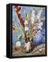 Vase with Gladioli-Vincent van Gogh-Framed Stretched Canvas