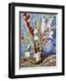 Vase with Gladioli-Vincent van Gogh-Framed Giclee Print