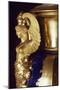 Vase with Handles in Shape of Winged Female Bust, Gilded Porcelain-null-Mounted Giclee Print