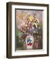 Vase with Japanese Warrior, 1905-1908-Odilon Redon-Framed Giclee Print