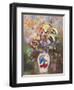 Vase with Japanese Warrior, 1905-1908-Odilon Redon-Framed Giclee Print