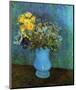 Vase with Lilacs, Daisies and Anemone-Vincent van Gogh-Mounted Art Print