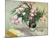 Vase with Oleanders and Books, c.1888-Vincent van Gogh-Mounted Premium Giclee Print