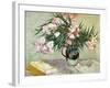 Vase with Oleanders and Books, c.1888-Vincent van Gogh-Framed Premium Giclee Print