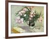 Vase with Oleanders and Books, c.1888-Vincent van Gogh-Framed Giclee Print