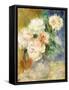 Vase with Peonies by Renoir-Pierre Auguste Renoir-Framed Stretched Canvas