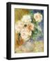 Vase with Peonies by Renoir-Pierre Auguste Renoir-Framed Giclee Print