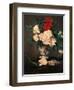 Vase with Peonies on a Pedestal-Edouard Manet-Framed Art Print