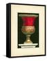 Vase with Red Center-THOMASSIN-Framed Stretched Canvas