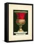 Vase with Red Center-THOMASSIN-Framed Stretched Canvas