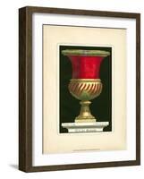 Vase with Red Center-THOMASSIN-Framed Art Print