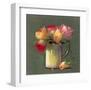 Vase with Rosebuds-Rozsika Hetyei-Ascenzi-Framed Art Print