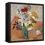 Vase with Roses and Anemones, 1890-Vincent van Gogh-Framed Stretched Canvas
