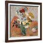 Vase with Roses and Anemones, 1890-Vincent van Gogh-Framed Giclee Print