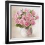 Vase with Roses-Skarlett-Framed Giclee Print