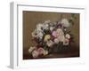 Vase with Roses-Henri Fantin-Latour-Framed Giclee Print