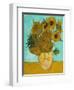 Vase with Sunflowers, 1888-Vincent van Gogh-Framed Giclee Print