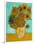 Vase with Sunflowers, 1888-Vincent van Gogh-Framed Giclee Print