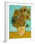 Vase with Sunflowers, 1888-Vincent van Gogh-Framed Giclee Print