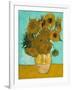 Vase with Sunflowers, 1888-Vincent van Gogh-Framed Giclee Print