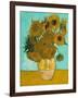 Vase with Sunflowers, 1888-Vincent van Gogh-Framed Giclee Print