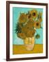 Vase with Sunflowers, 1888-Vincent van Gogh-Framed Giclee Print