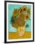 Vase with Sunflowers, 1888-Vincent van Gogh-Framed Giclee Print