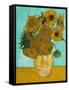 Vase with Sunflowers, 1888-Vincent van Gogh-Framed Stretched Canvas