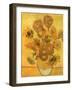 Vase with Sunflowers, 1889-Vincent van Gogh-Framed Giclee Print