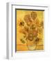 Vase with Sunflowers, 1889-Vincent van Gogh-Framed Premium Giclee Print