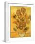 Vase with Sunflowers, 1889-Vincent van Gogh-Framed Premium Giclee Print